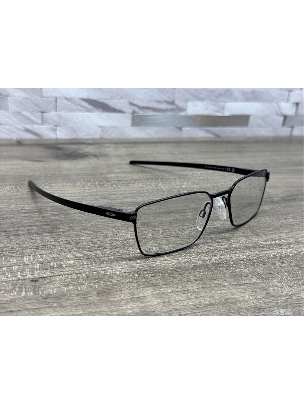Oakley Sway Bar OX5073-0155 Eyeglasses Satin Black Titanium Frames 55[]16-136